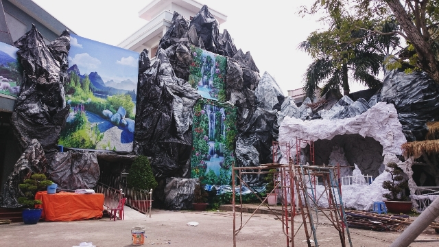 xom dao tat bat chuan bi le giang sinh