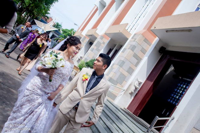 thiep cuoi theo phong cach hoai co co ba sai gon