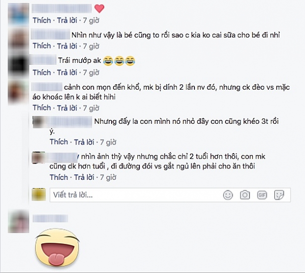 choang canh me bim sua vua cho con bu vua nghe dien thoai phong xe am am