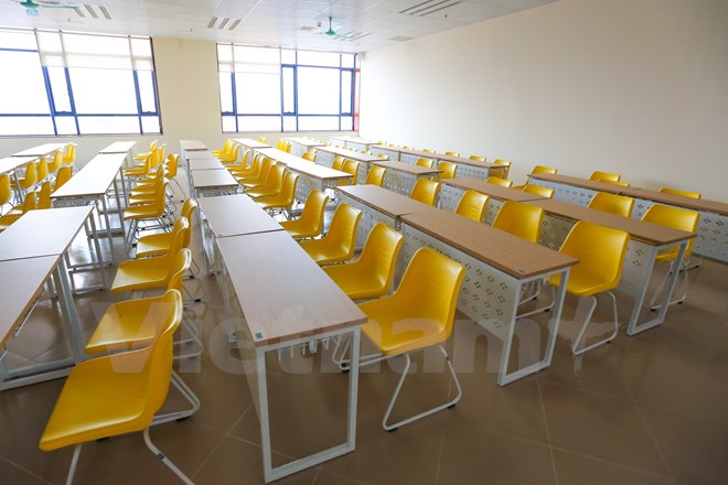 Ngắm giảng đường hiện đại nhất Việt Nam của Đại học Kinh tế Quốc dân ngam giang duong hien dai nhat viet nam cua dai hoc kinh te quoc dan