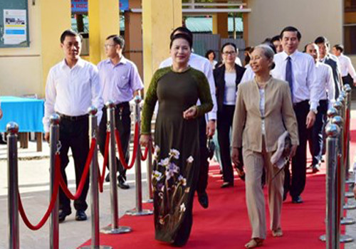 chu tich nuoc danh trong khai giang nam hoc moi