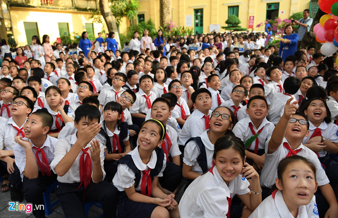 chu tich nuoc danh trong khai giang nam hoc moi