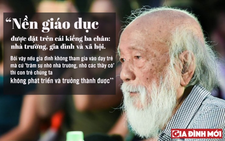 pgs van nhu cuong phu huynh hay bo tu tuong tram su nho nha truong nho cac thay co