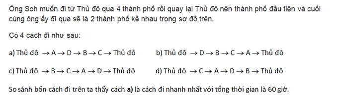 dap an bai toan giao thong o cuoc thi imso 2017