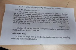 Đề thi học kỳ I tại TP.HCM: 'Mở' nhưng cũng cần phù hợp với học sinh