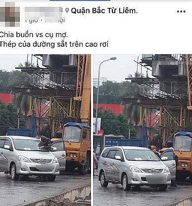 thong tin thanh sat roi tu tuyen duong sat tren cao xuong xe o to la khong chinh xac