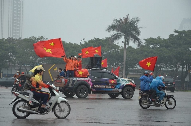 san van dong my dinh da san sang cho nguoi ham mo xem chung ket giua u23 viet nam va u23 uzbekistan
