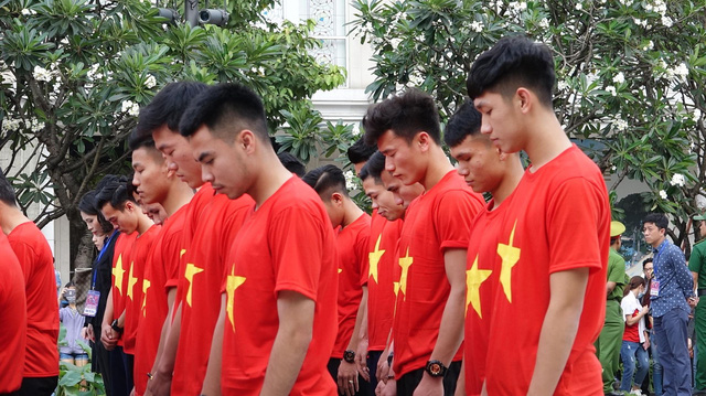 tuyen thu u23 viet nam dang huong tai tuong dai bac ho