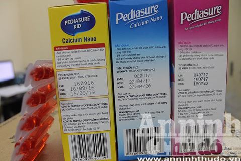 thong tin moi nhat vu hon 6000 san pham pediasure cho tre em nghi bi lam gia