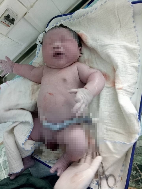 tet dau tien cua be trai chao doi 71kg nang nhat viet nam