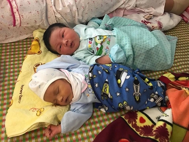 tet dau tien cua be trai chao doi 71kg nang nhat viet nam