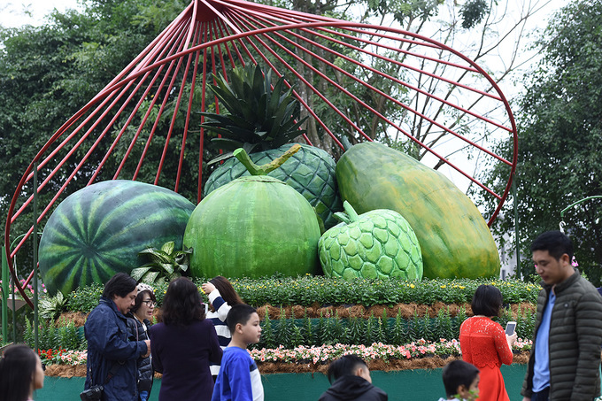 tai hien hinh anh tet trong le hoi xuan ba mien