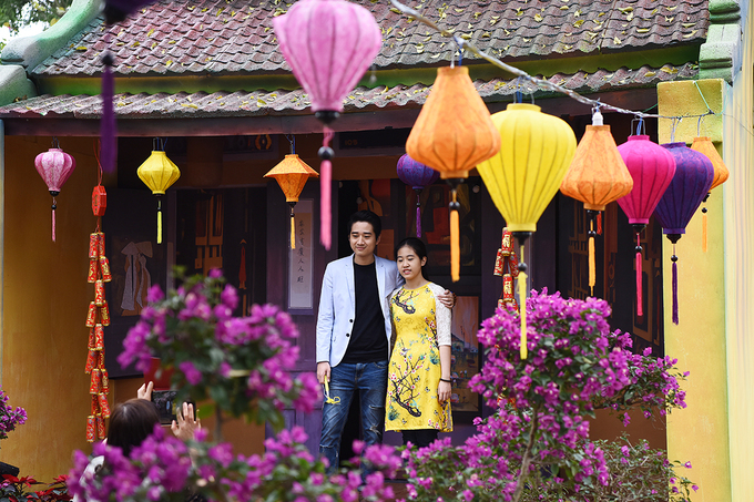 tai hien hinh anh tet trong le hoi xuan ba mien
