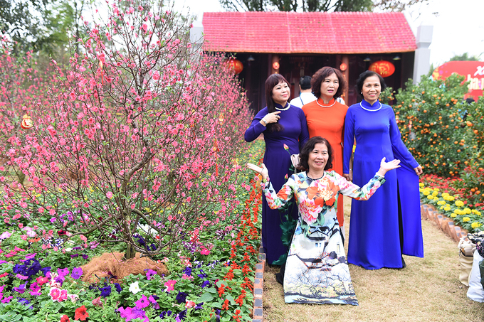 tai hien hinh anh tet trong le hoi xuan ba mien