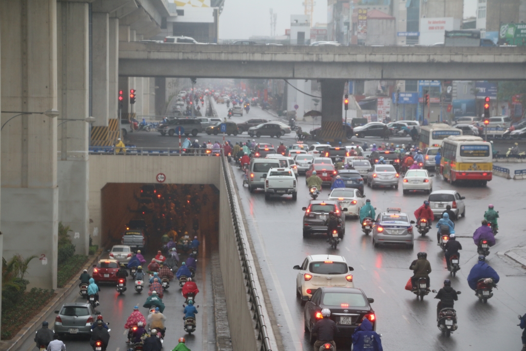 ha noi noi thong thoang noi nhich tung ty mot trong ngay dau tien di lam sau tet nguyen dan