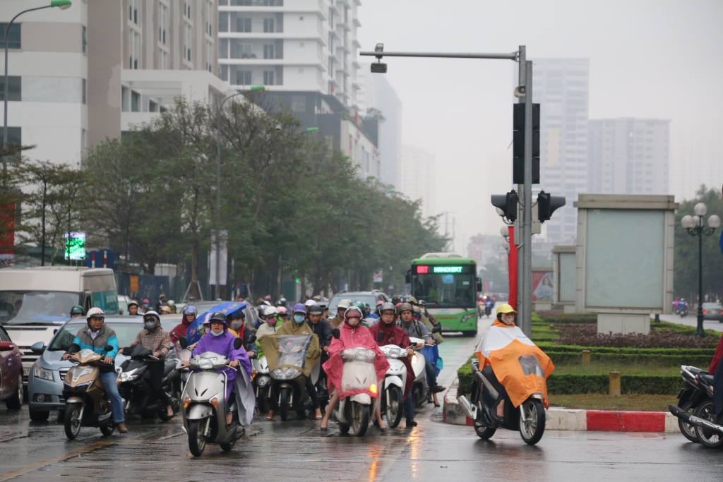 ha noi noi thong thoang noi nhich tung ty mot trong ngay dau tien di lam sau tet nguyen dan