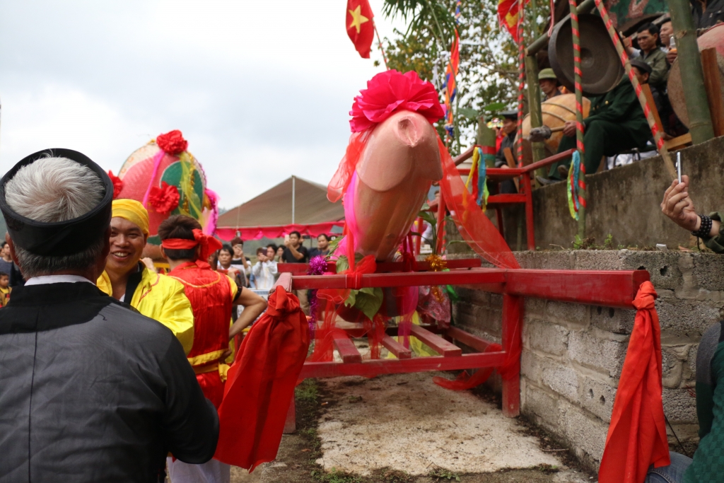 nguong do mat xem le hoi ruoc cua quy lon nhat viet nam
