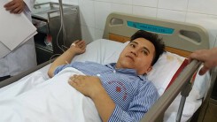Lính cứu hỏa kể lại giây phút bị xe khách tông: 'Các xe đi nhanh, đã hú còi nhưng không xe nào nhường đường'