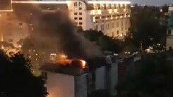 Hà Nội: Cháy lớn cùng nhiều tiếng nổ tại cửa hàng quần áo