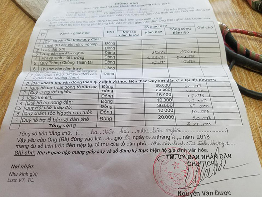 chu tich thi tran yeu cau cu gia dong hang loat quy tu nguyen