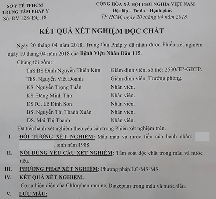 nu benh nhan chet bat thuong sau khi chich thuoc chua di ung 96370