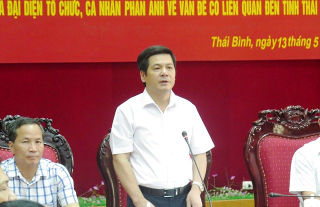 ong nguyen hong dien duoc duoc bau lam bi thu tinh uy thai binh