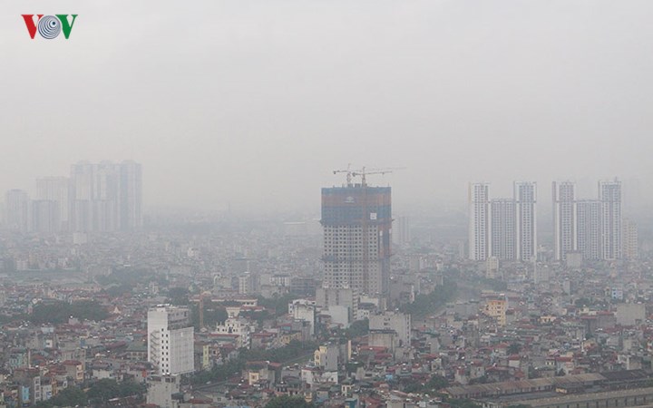 anh ha noi o nhiem khong khi thu 2 dong nam a
