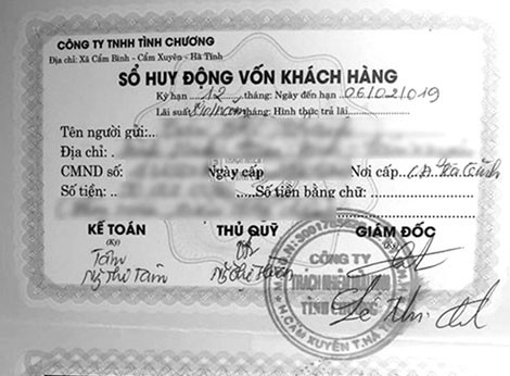 canh bao tin dung den nup bong doanh nghiep phat hanh so tiet kiem