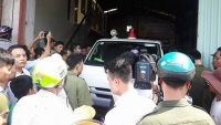 toan canh hien truong vu chay kinh hoang tai xuong keo khien 10 nguoi thuong vong