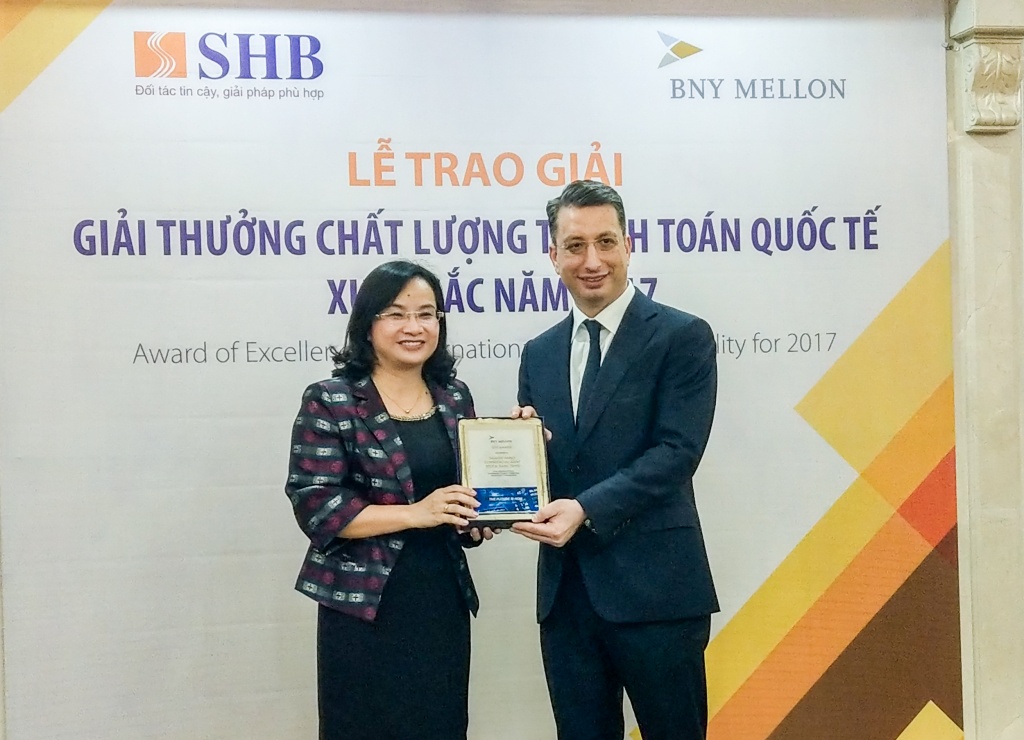 shb 8 nam lien tiep duoc vinh danh ngan hang co dich vu thanh toan quoc te xuat sac 119453