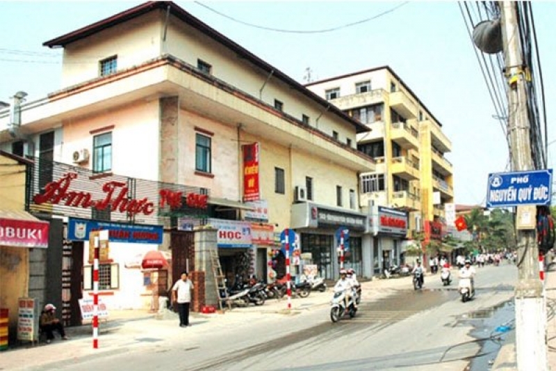 ha noi pho nguyen quy duc se tro thanh pho di bo dem tu nam 2017