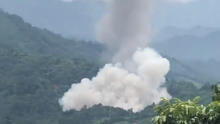 ​Nổ kho tang vật vũ khí tại Hà Giang