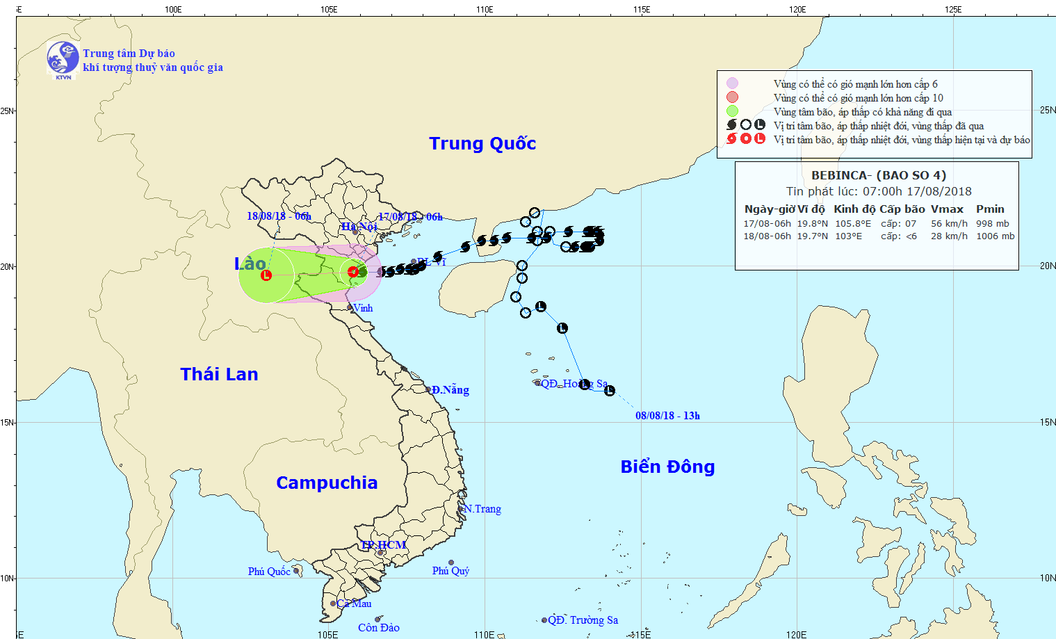 bao so 4 vao dat lien luc rang sang hang loat tinh ra thong bao da an toan