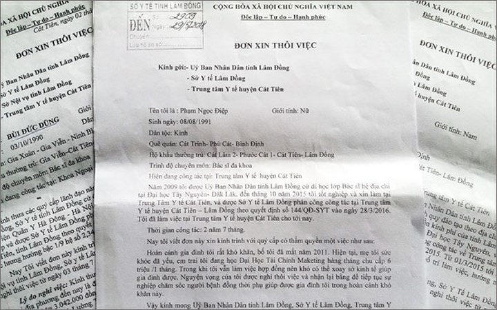 bi cat phu cap uu dai nghe hang loat bac si o lam dong xin nghi viec