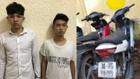 ha noi bat giu doi tuong lien tiep gay ra 2 vu cuop tiem vang