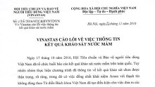 Vinastas xin lỗi người tiêu dùng về khảo sát nước mắm