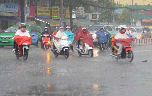 thoi tiet ngay 1112 mien bac ngay nang mien nam co mua
