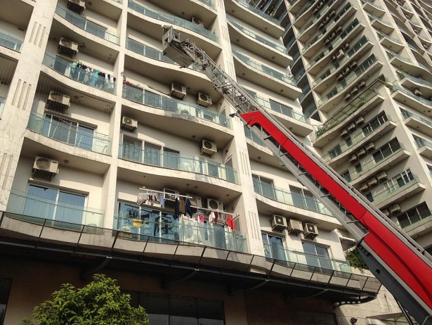 chay lon o chung cu golden westlake