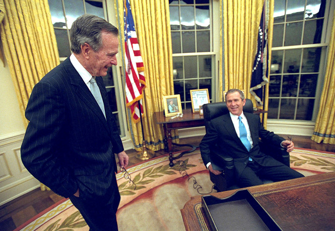 5 dieu co the ban chua biet ve co tong thong george hw bush