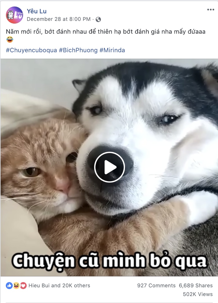 moi ra mat 5 ngay chuyen cu bo qua cua bich phuong da vuot xa ki luc cua bao gio lay chong can moc 13 trieu view