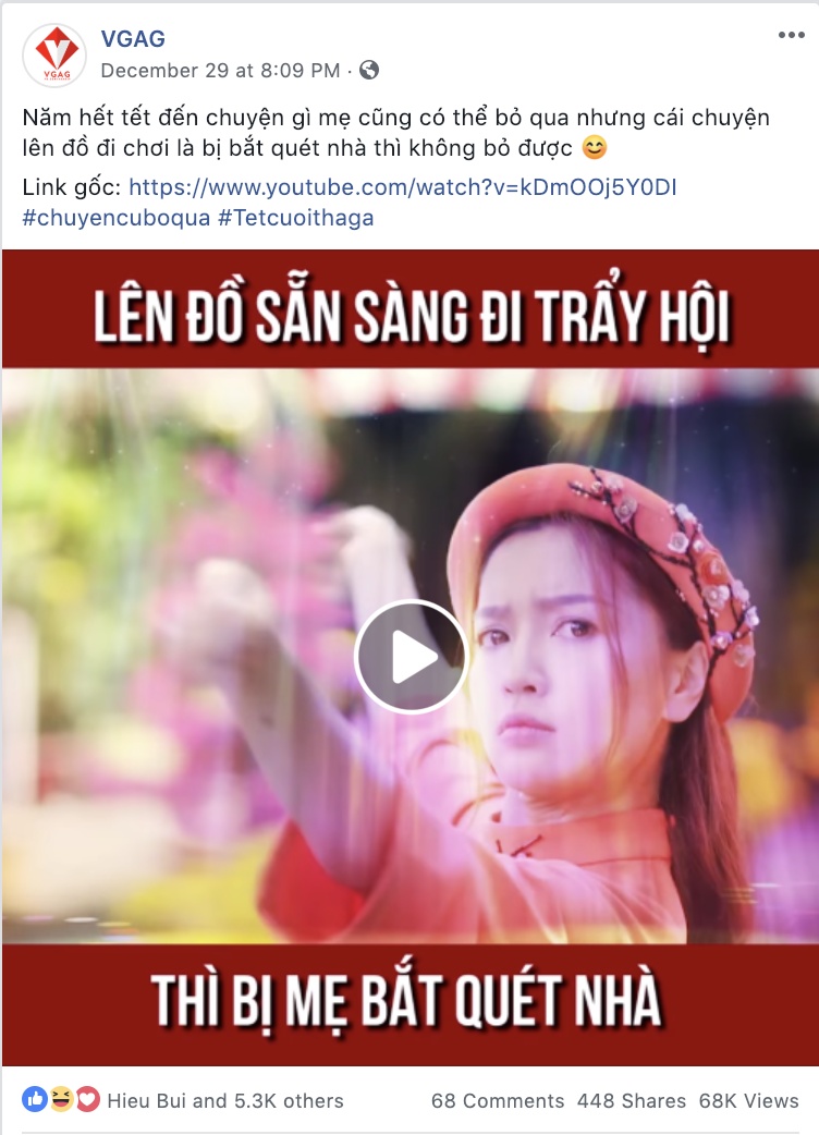 moi ra mat 5 ngay chuyen cu bo qua cua bich phuong da vuot xa ki luc cua bao gio lay chong can moc 13 trieu view