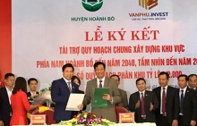 Công ty Văn Phú – Invest tài trợ quy hoạch chung xây dựng khu vực phía Nam huyện Hoành Bồ, Quảng Ninh