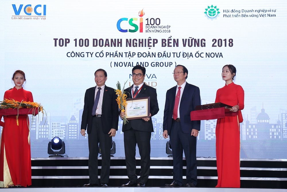 giu 24 thi phan can ho trung cao cap tai tp hcm novaland lan dau gop mat trong top 100 doanh nghiep ben vung nam 2018
