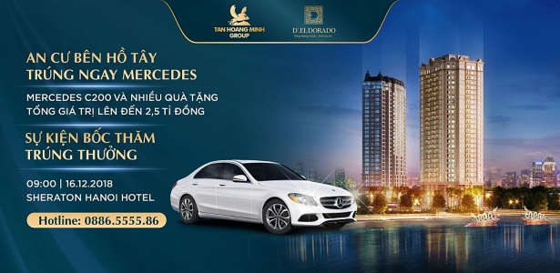 tan hoang minh tang xe sang cho khach hang mua can ho tai du an d el dorado