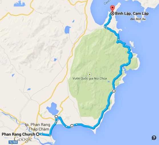 khung canh ngoan muc doc tuyen duong ven bien ninh thuan cam ranh