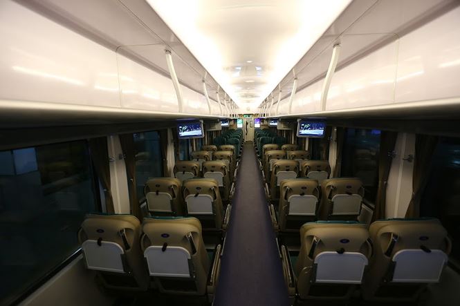 can canh loat tau hoa 5 sao tien nghi nhu tren may bay