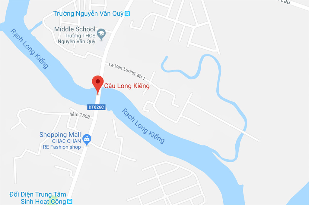 hien truong vu sap cau khien oto xe may roi xuong song tai sai gon