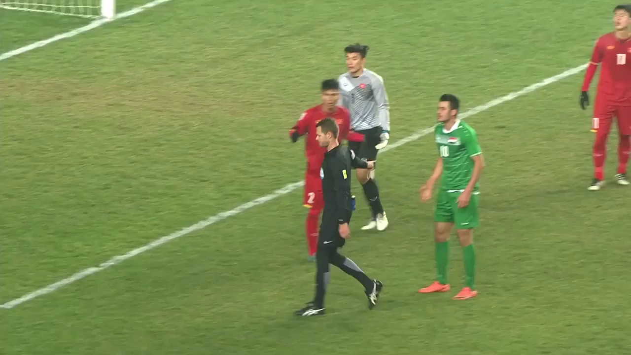 ha u23 iraq tren loat dau sung u23 viet nam gianh ve vao ban ket