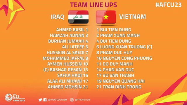 ha u23 iraq tren loat dau sung u23 viet nam gianh ve vao ban ket