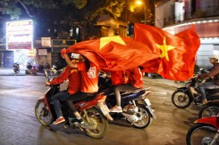 600 cảnh sát Hà Nội ứng trực sau trận U23 Việt Nam - Qatar